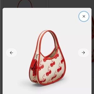 Cherry Print Women's Bag